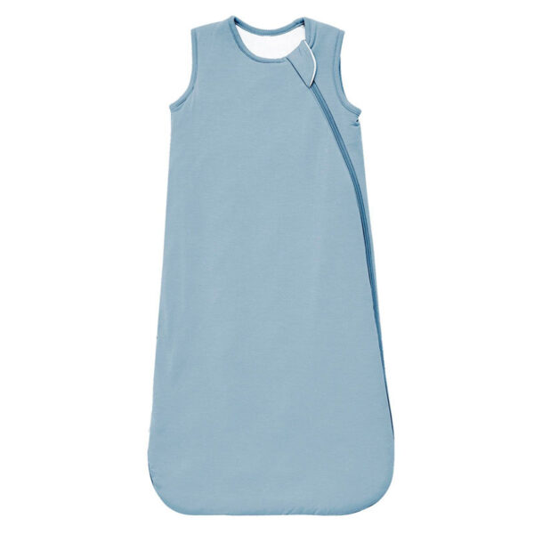 Baby sleeping bag spring summer autumn bamboo fiber all season universal children's anti kick sleeveless baby sleeping bag - Image 8