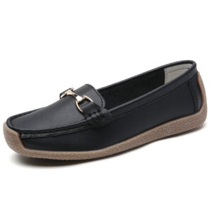 Spring and summer bean shoes for women's mothers comfortable flat and casual maternity shoes