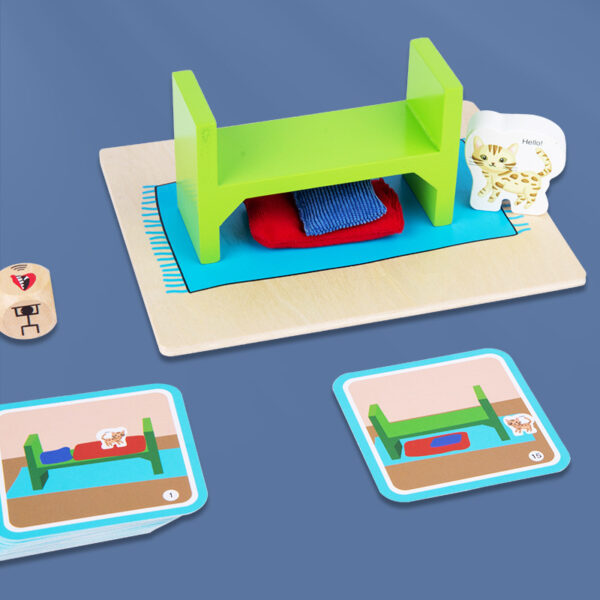 Children's Puzzle Search for Little Beimao Fun Logic Thinking Space Block Enlightenment Early Education Memory Matching Game - Image 3