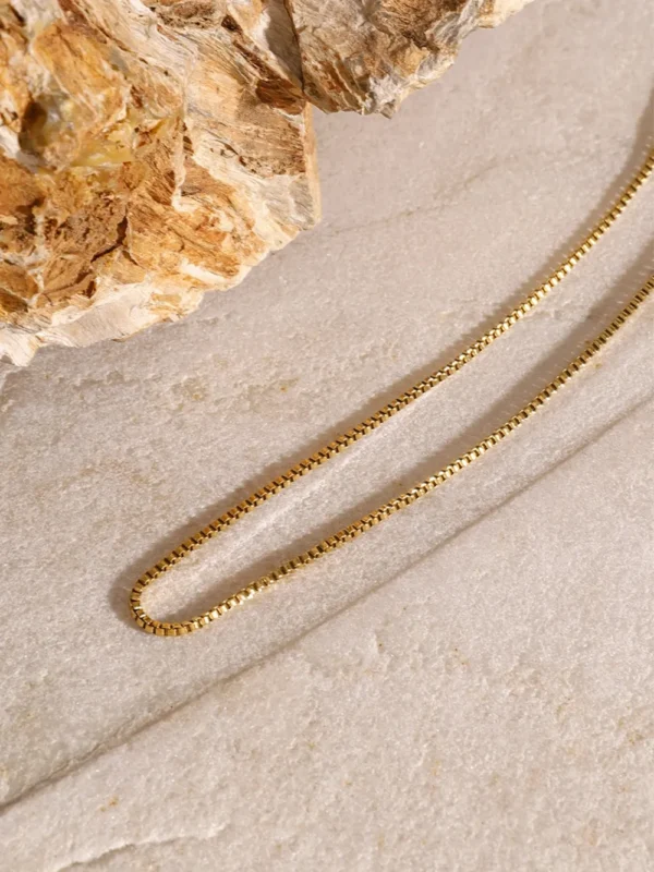 18K Gold-Plated Three-Layered Cross Necklace - Image 8