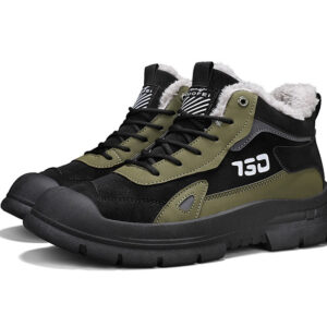 Winter fleece warm Martin boots men's casual sports versatile Korean version anti cold snow boots
