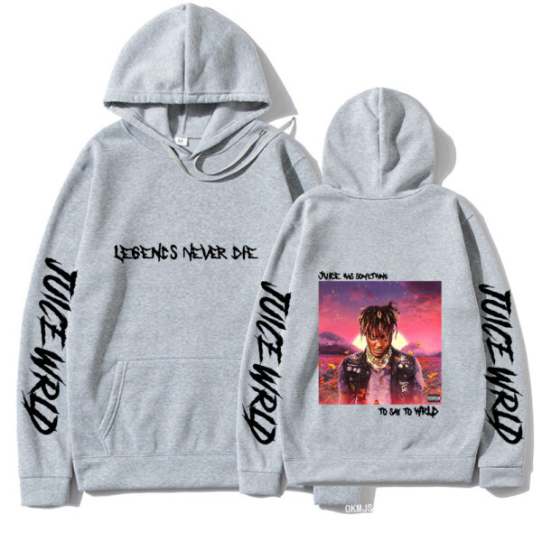 Rapper Juice WRLD Hoodies Men Women Sweatshirts - Image 3