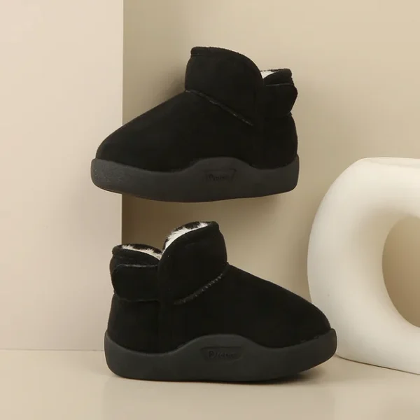 Winter Baby Girl Shoes Toddler Snow Boots Infant Plush Warm Kids Ankle Boots Boys Cotton Shoes - Image 9