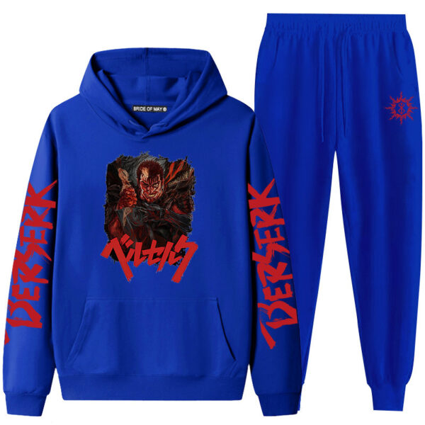 Bersek Sword Wind Legend Couples Sweatshirt Leggings Hooded Suit Men And Women Two-Piece - Image 10