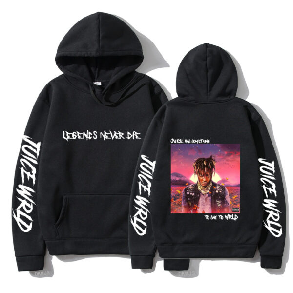 Rapper Juice WRLD Hoodies Men Women Sweatshirts - Image 5