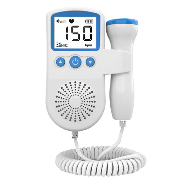 Fetal Heart Monitor Handheld Home Fetal Sound Monitor for Detecting Baby Fetal Movement and Heart Rate Auscultatory Device - Image 5