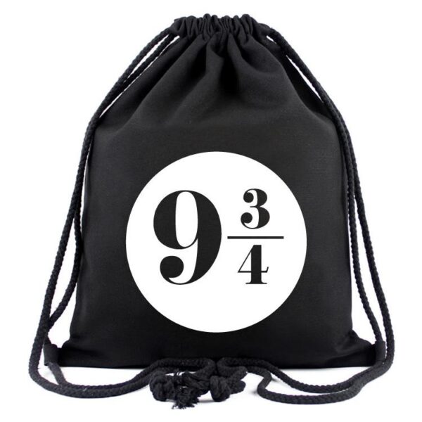 Harry Potter Drawstring Bag Backpack Canvas Backpack for men and women - Image 2