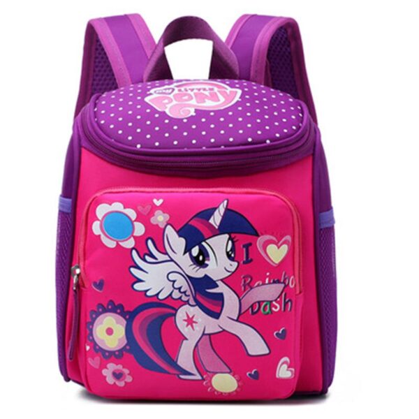 girls frozen elsa annaSnow Queen princess Plush Backpacks kids disney  School Bag Breathable backpack - Image 4