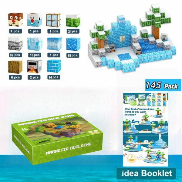 Magnetic cube Children's Educational Puzzle Assembly Toy Gift - Image 23