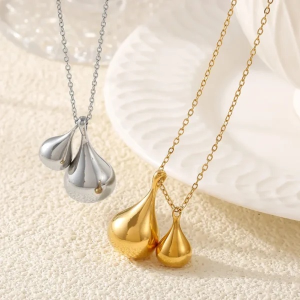 Simple and versatile stainless steel gold-plated sweater chain jewelry - Image 9