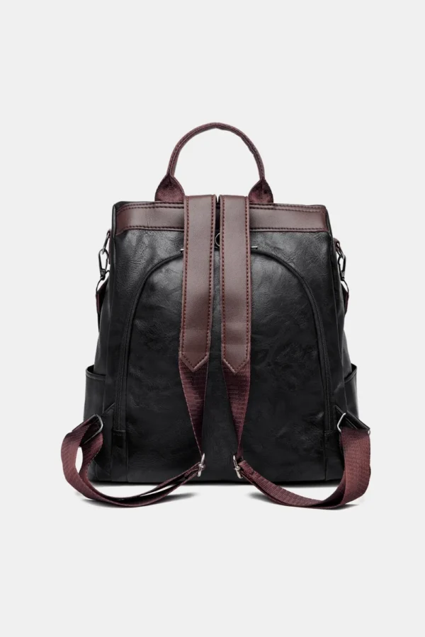 PU Leather Backpack Bag - Image 13