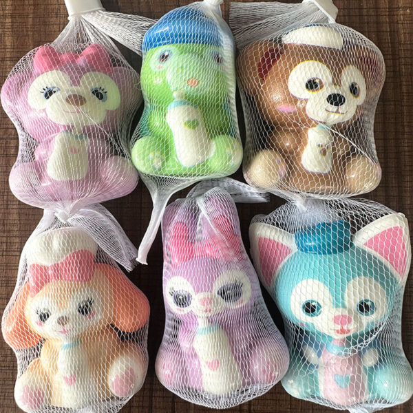 Netbag Egg Boy Party Pinch Music Stress Relief Toy Slow Rebound Ventilatory Artifact Cartoon Stress Relief Student Small Gift Item - Image 24