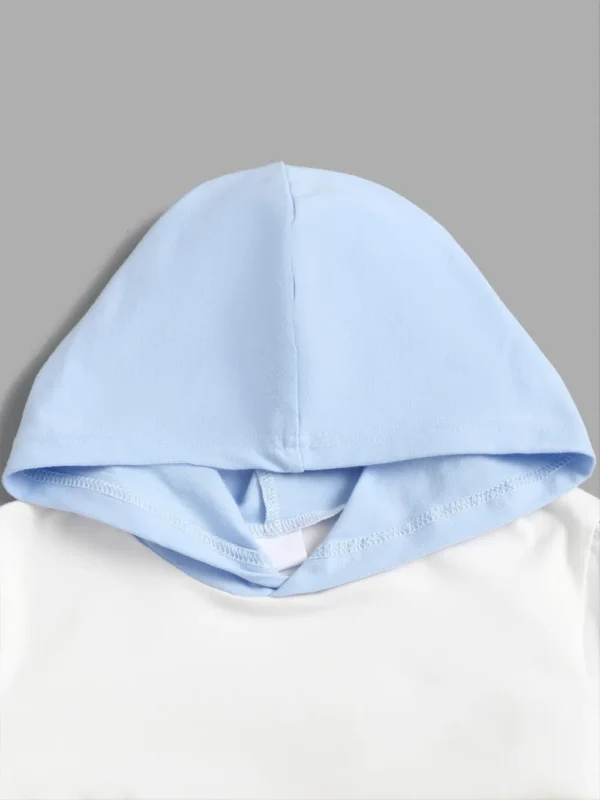 Children's Color Block Hoodie and Pants Set - Image 3