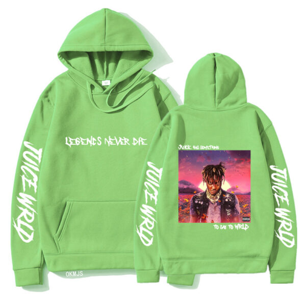 Rapper Juice WRLD Hoodies Men Women Sweatshirts - Image 24
