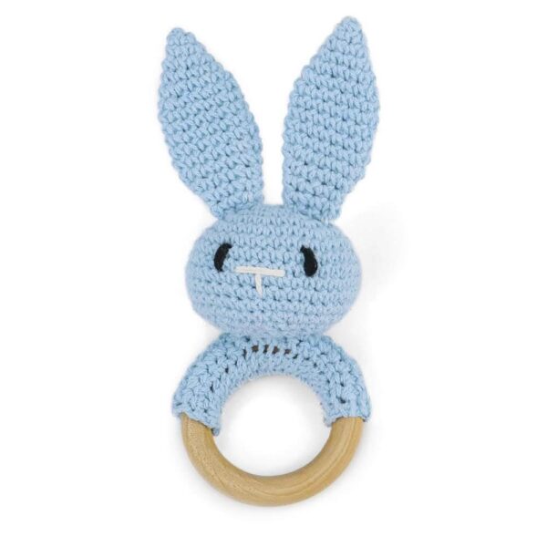 Carving Name Baby Soothing Bell Newborn Gift Bath Gift Knitted Cartoon Doll - Image 4
