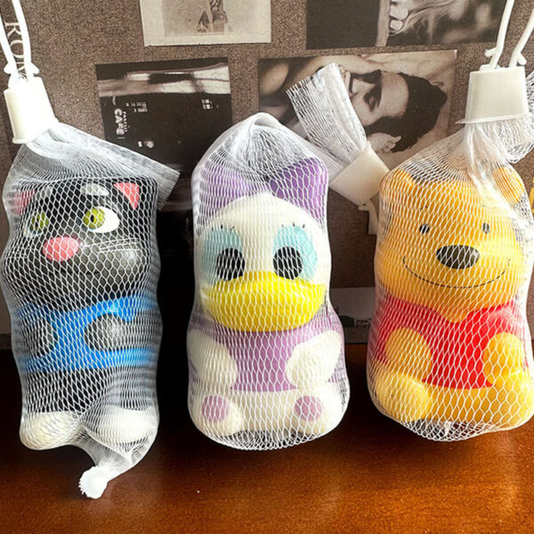 Netbag Egg Boy Party Pinch Music Stress Relief Toy Slow Rebound Ventilatory Artifact Cartoon Stress Relief Student Small Gift Item - Image 22