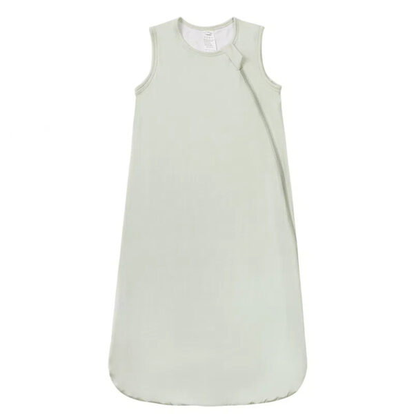 Baby sleeping bag spring summer autumn bamboo fiber all season universal children's anti kick sleeveless baby sleeping bag - Image 3