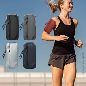 Running mobile phone arm bag for men and women, single shoulder diagonal cross bag, wrist bag, fitness sports travel equipment,