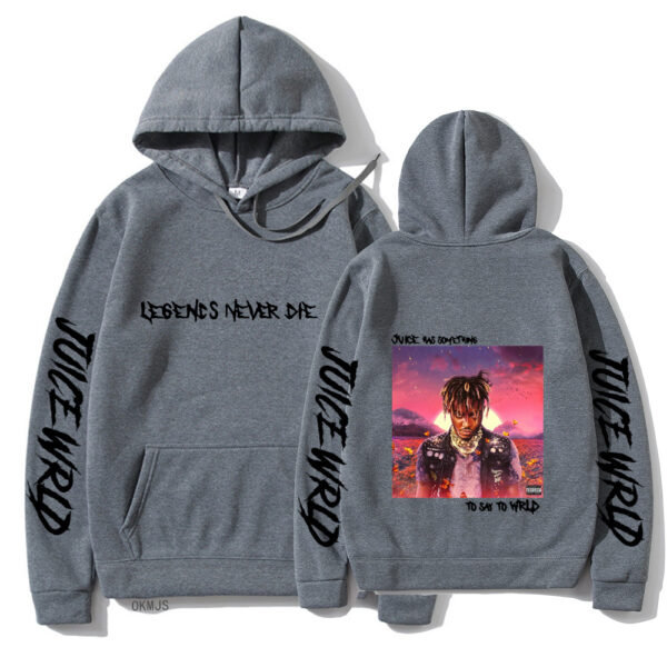 Rapper Juice WRLD Hoodies Men Women Sweatshirts - Image 8